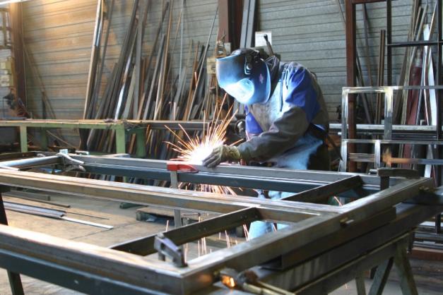 Réparation d'une structure métallique